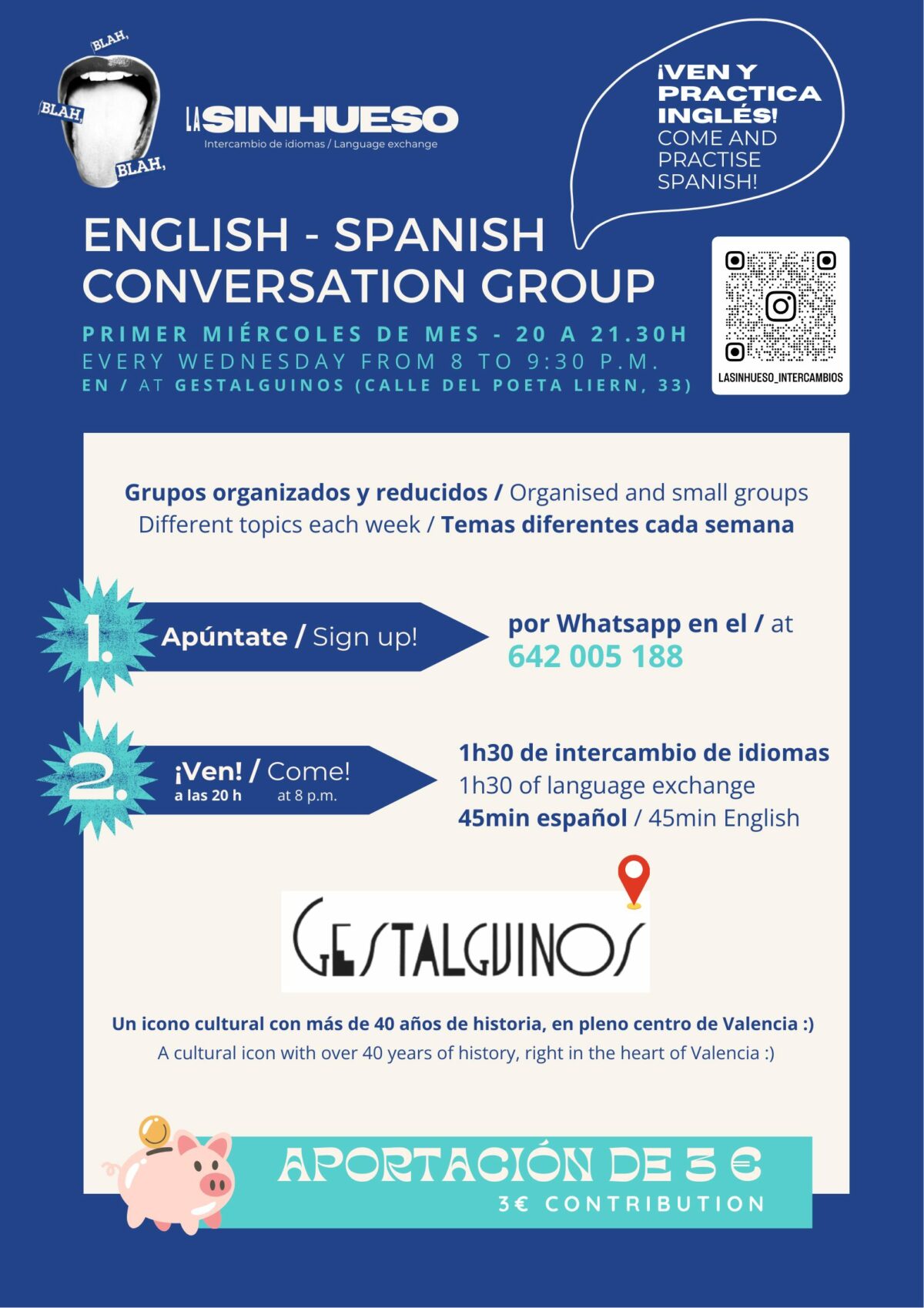 Intercambio de idiomas ESP-ENG