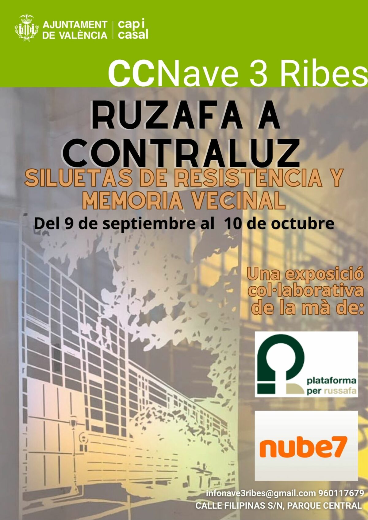 Ruzafa a Contraluz: Siluetes de resistència i memòria veïnal a Nave3 Ribes