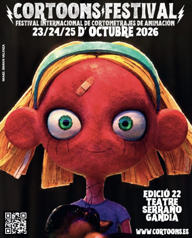 22ª edición de Cortoons Gandia, Festival Internacional de Cortometrajes de Animación en Teatre Serrano