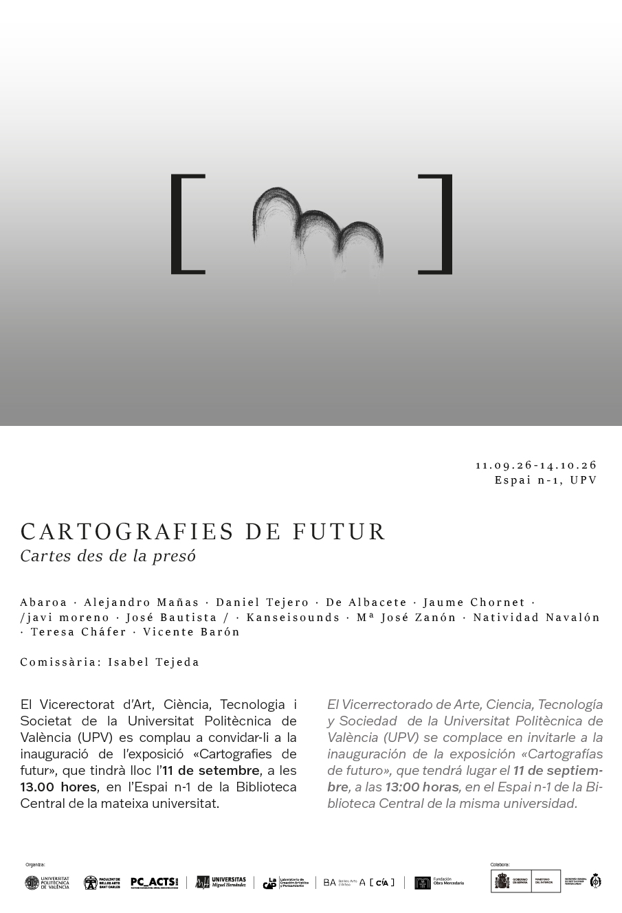Cartografías de futuro. Cartas desde la prisión en la UPV