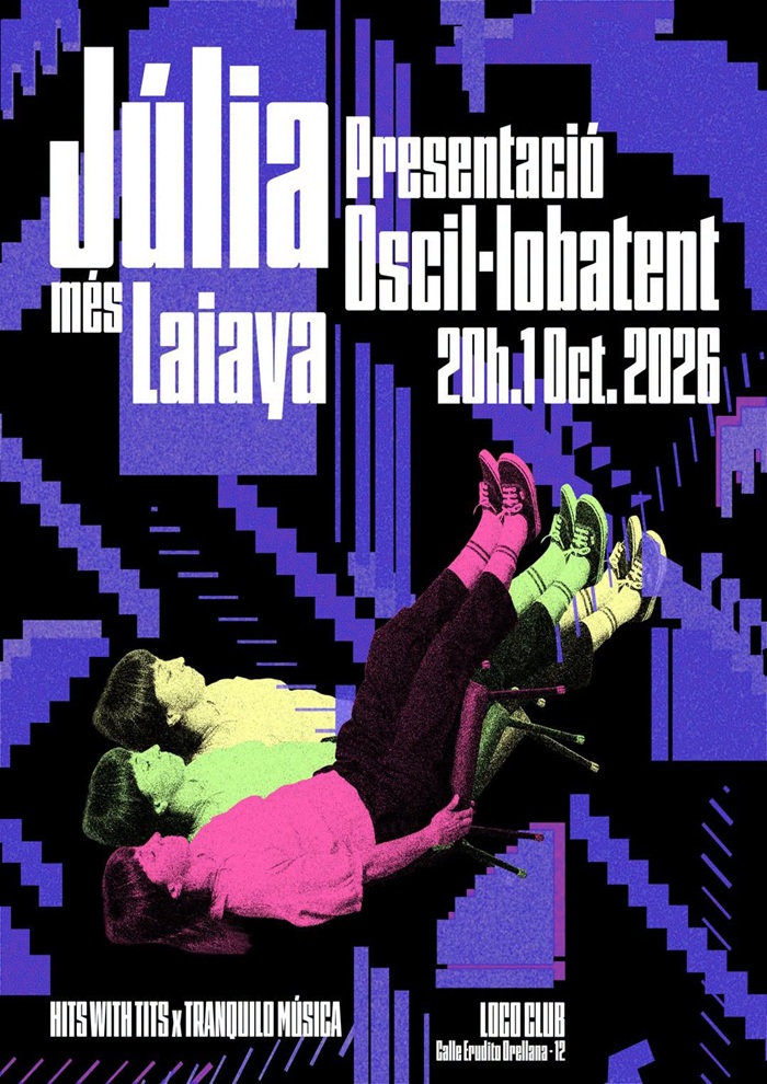 Júlia presents 'Oscil·lobatent' at Loco Club: electronic and dream pop from Alcoi
